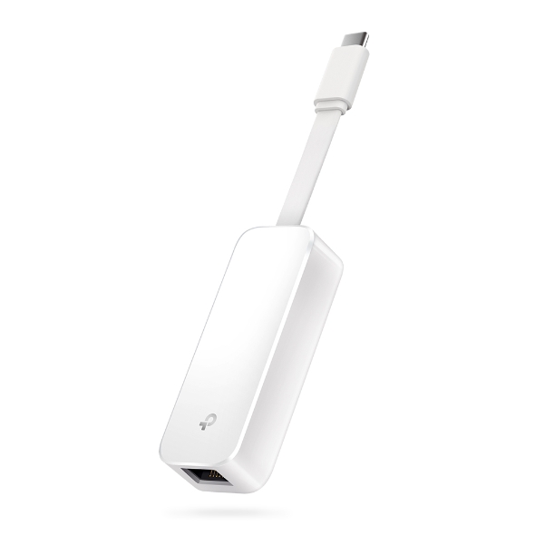 TP-Link UE300C 유선랜 어댑터 USB-C, 기가비트 RJ45 1포트, 화이트, 1개