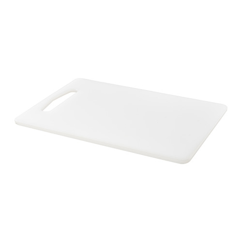 이케아 LEGITIM 도마 화이트 · 34×24cm · 두께 8mm · 1개